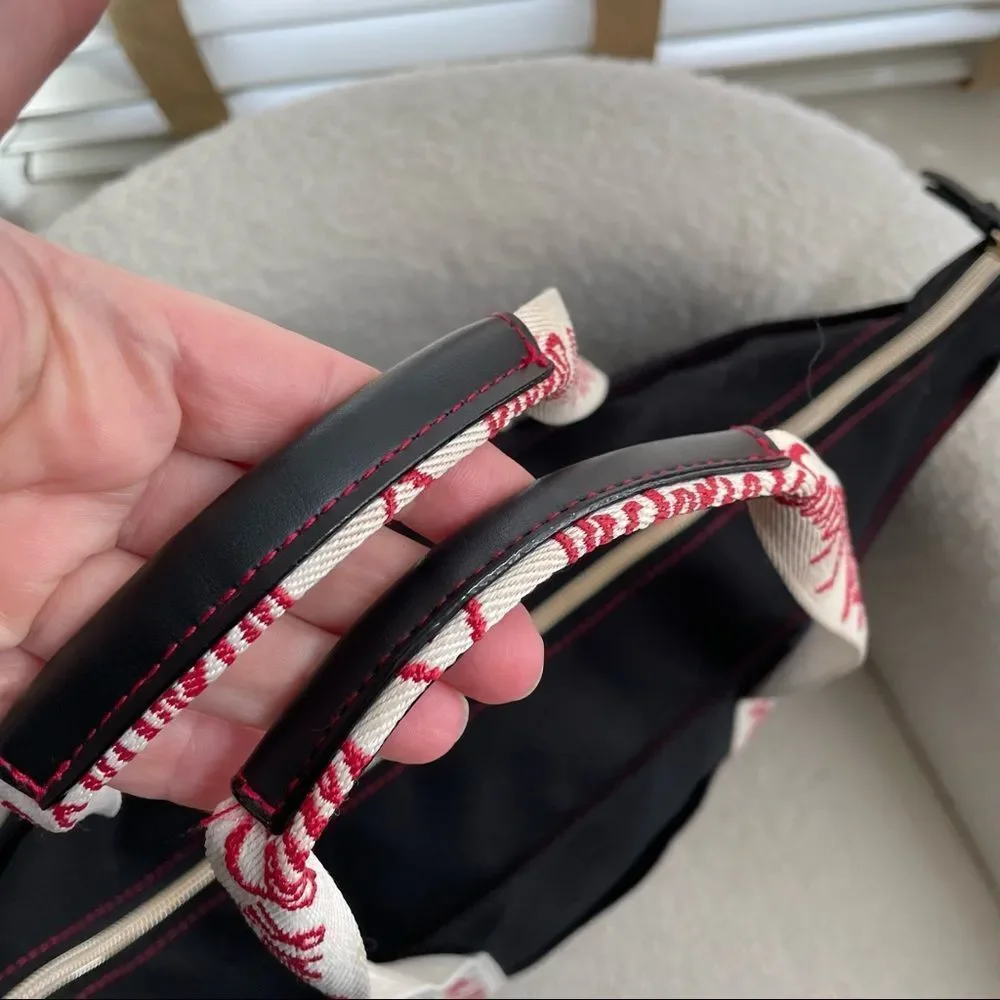 Victoria’s Secret Canvas Tote Bag Logo Straps - Picture 4 of 10